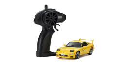 1:28 Pierwszy Mini-Z Initial-D Mazda RX-7 FD3S (żółty)