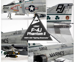 1:48 McDonnell Douglas F-4J Phantom II, VMFA-333 Walczące koniczynki