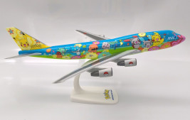 1:250 Boeing B747-481(D) ANA All Nippon Airways „Pokémon (niebieski)” Kolory (Snap-Fit)