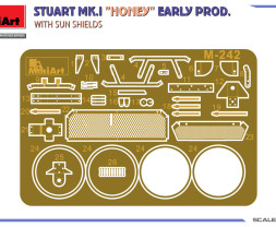 1:35 Stuart Mk.I Honey Early z osłonami przeciwsłonecznymi