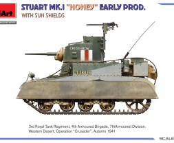 1:35 Stuart Mk.I Honey Early z osłonami przeciwsłonecznymi