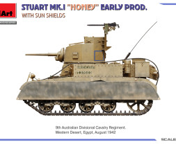 1:35 Stuart Mk.I Honey Early z osłonami przeciwsłonecznymi