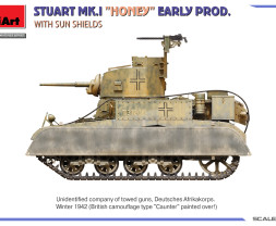1:35 Stuart Mk.I Honey Early z osłonami przeciwsłonecznymi