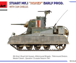 1:35 Stuart Mk.I Honey Early z osłonami przeciwsłonecznymi
