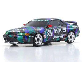 Mini-Z AWD Nissan Skyline GT-R R32 1993 HKS nr 87 z nadajnikiem KT-531P