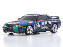 Kyosho Mini-Z AWD: Nadwozie Nissan Skyline GT-R R32 1993 HKS nr 87
