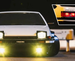 1:10 Toyota Sprinter Trueno AE86 Fazer D2 RWD Biała (gotowy zestaw)