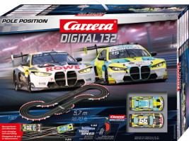 Autodráha Carrera Digital 132 – Pole Position, délka 5,7 m