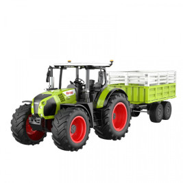 1:24 Ciągnik Claas RC z przyczepą