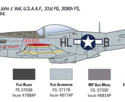 1:72 Północnoamerykański P-51D Mustang