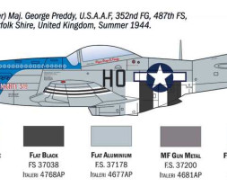 1:72 Północnoamerykański P-51D Mustang