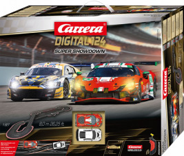 Autodráha Carrera Digital 124 – Super Showdown, délka 8 m 