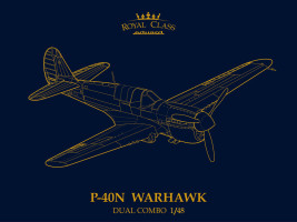 1:48 Curtiss P-40N Warhawk (Royal Class, Dual Combo)