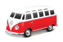 1:41 RC Maisto VW Van Samba Red/White (Samochód Bluetooth)