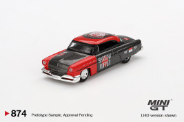 1:64 Lincoln Capri Hot Rod 1954 "Shadow Puppet" MINI GT x MIZU Diecast 2024