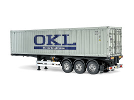 1:14 40ft Container 3A Semi-Trailer (zestaw)