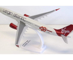 1:200 Airbus A330-941 Virgin Atlantic Airways „2010s” Colors z naklejką „40th Birthday”. Nazwany „Ruby Rebel”