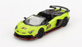 1:64 Lamborghini Aventador SVJ 63 Roadster Verde Shock