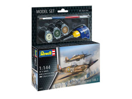 1:144 Supermarine Spitfire Mk.Ia & Hawker Hurricane Mk.I (Model Set)