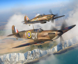 1:144 Supermarine Spitfire Mk.Ia & Hawker Hurricane Mk.I (Model Set)