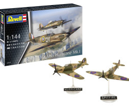 1:144 Supermarine Spitfire Mk.Ia & Hawker Hurricane Mk.I (Model Set)