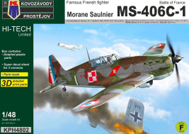 1:48 Morane Saulnier MS-406C-1 „Battle of France“ (HI-TECH Limited)