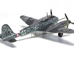 Me 410A-1/U4, Luftwaffe W. Nr 429263/3U EN, Oblt. Friedrich Fritz Stehle, 5./ZG26, Hildesheim, Germany, 6Th March 1944, Defence of The Reich Bomber Killer Operations