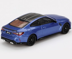 1:64 BMW M4 Competition (G82) Portimao Blue