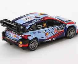 1:64 Hyundai i20 N Rally1 Hybrid No.11 2024 Rallye Monte-Carlo Winner