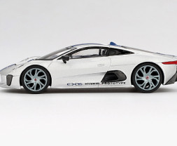 1:64 Jaguar C-X75 Silver