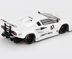 1:64 Lamborghini Countach LB-Works White 2024 Tokyo Auto Salon Blister