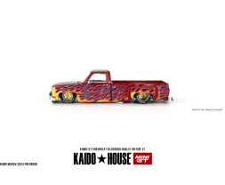 1:64 Chevrolet Silverado Dually on Fire V1 - Kaido House