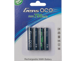 Akumulatory NiMH Gens Ace 800mAh 1,2V AAA (4 szt.)