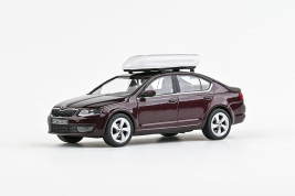 1:43 Škoda Octavia III (2012) – Rosso Brunello Metallic