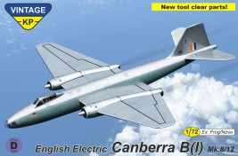 1:72 English Electric Canberra B(I) Mk.8/12 (Vintage KP)