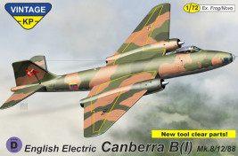 1:72 English Electric Canberra B(I) Mk.8/12/88 (Vintage KP)