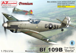 1:72 Messerschmitt Bf 109B ″Berta″ Over Spain