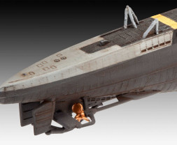 1:350 German Submarine Type VII C/41 (Starter Kit)