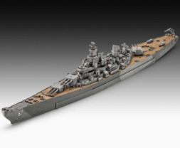 1:1200 Battleship USS New Jersey (Starter Kit)