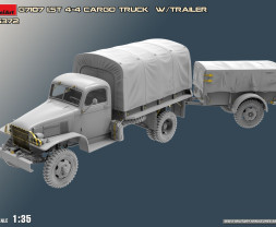 1:35 G7107 Cargo Truck w/ Ben Hur Trailer