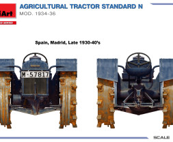 1:35 Agricultural Tractor Standard N Mod. 1934–36