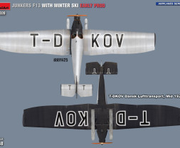 1:48 Junkers F.13 w/ Winter Ski Early Production