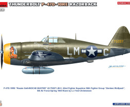 1:48 Republic P-47D-10RE Razorback (Advanced Kit)