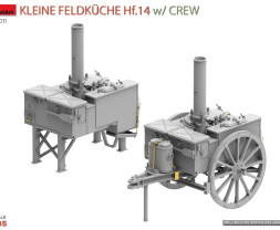 1:35 Kleine Feldküche Hf.14 w/ Crew 