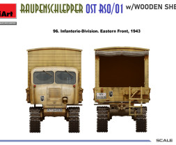 1:35 Raupenschlepper Ost RSO/01 w/ Wooden Shelter