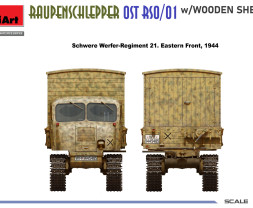 1:35 Raupenschlepper Ost RSO/01 w/ Wooden Shelter