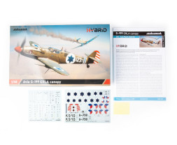 1:48 Avia S-199 Erla Canopy (edice HYBRiD)