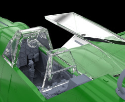 1:48 Avia S-199 Erla Canopy (edice HYBRiD)