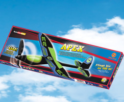 Apex – model latający swobodnie napędzany gumką