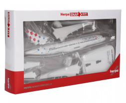 1:200 Airbus A220-300 (BD-500-1A11) Croatia Airlines, Named ″Zagreb″ (Snap-Fit)